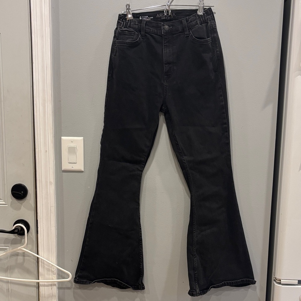 Arizona Jean Co juniors black Flare Jeans